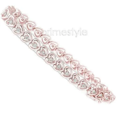 1.00-1.50 CT Round Cut Diamonds - Diamond Bracelet