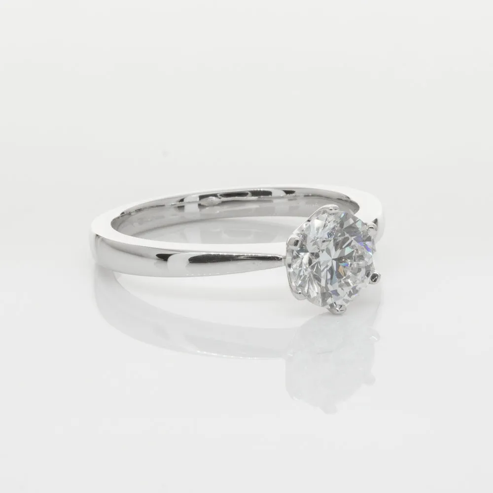 18ct White Gold 1.00ct Diamond Nova Ring