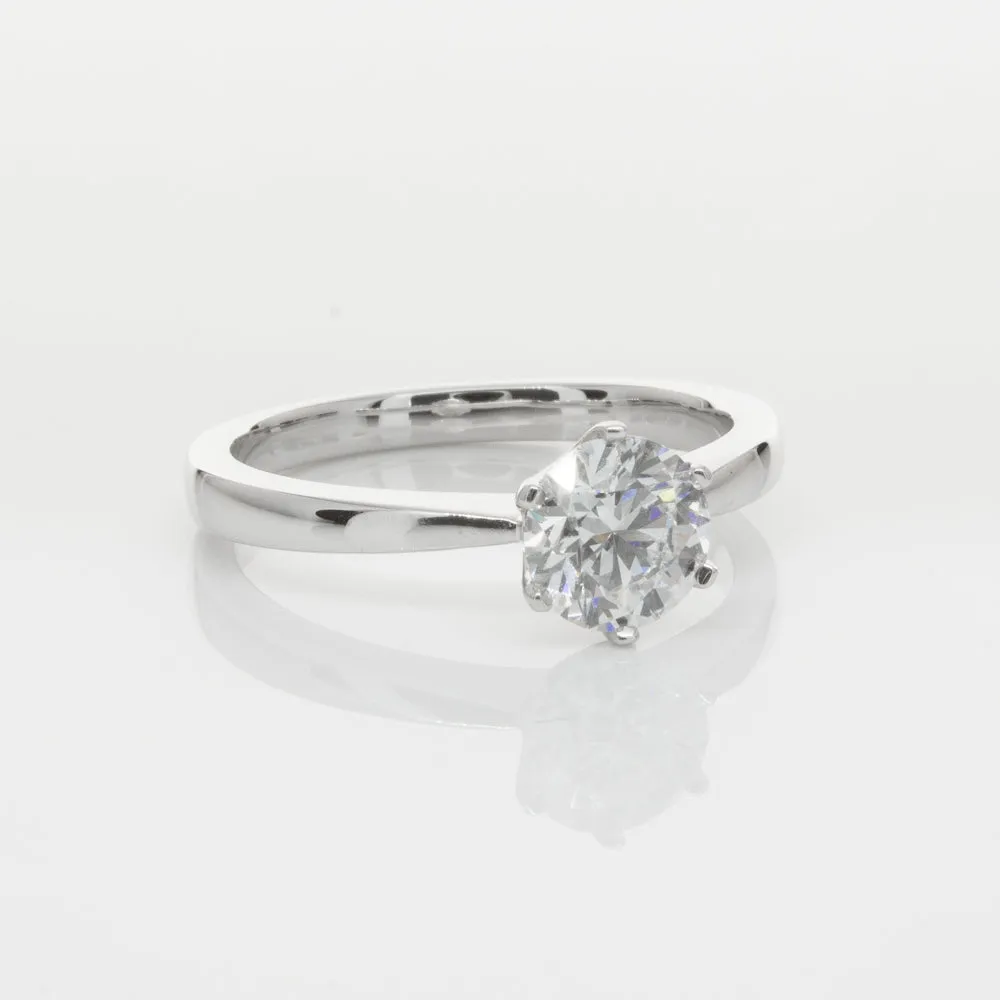 18ct White Gold 1.00ct Diamond Nova Ring