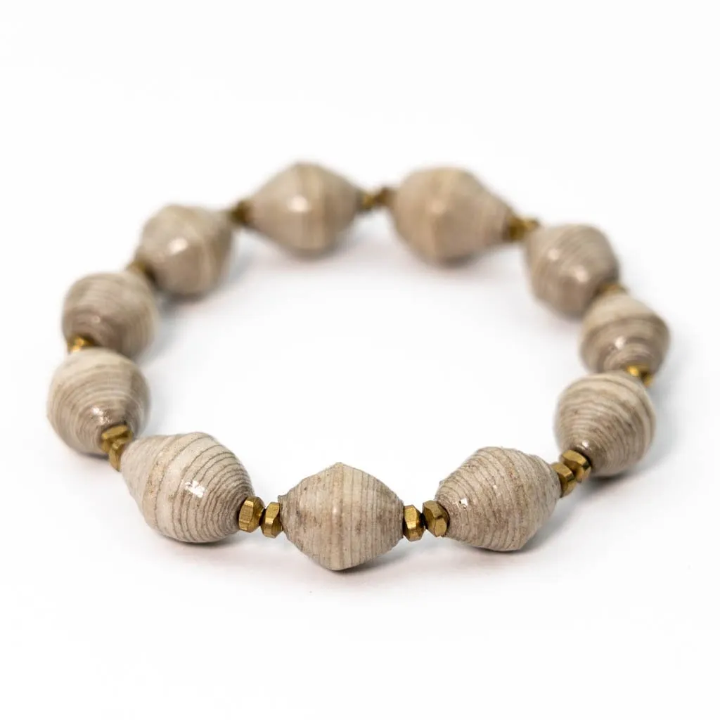 Bracelet -  Creamy Java Solid