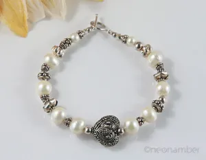 Bridesmaid Heart Bracelet