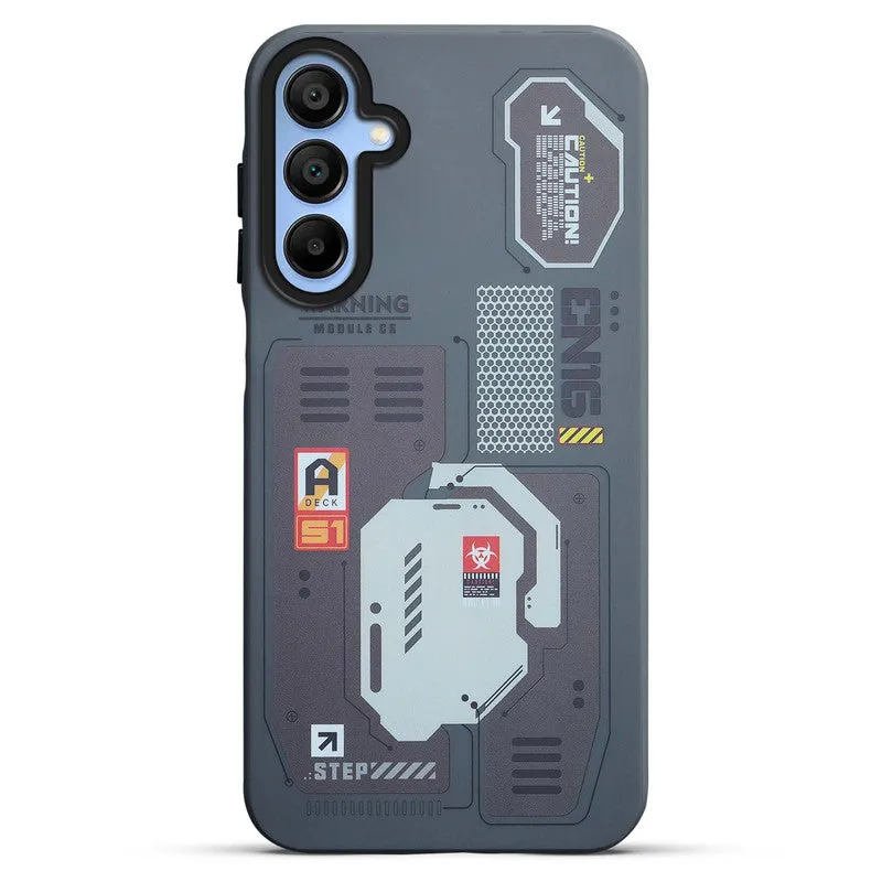 Circuit Printed Back Cover Case Samsung A15 5G