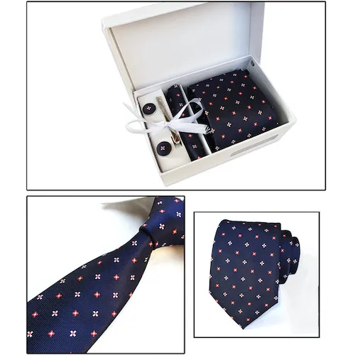 Classy Men Box - Blue Red Floral