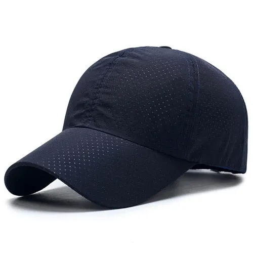 Classy Men Breathable Cap - 6 Colors