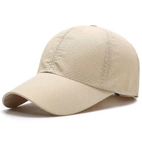 Classy Men Breathable Cap - 6 Colors