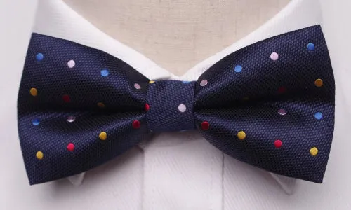 Classy Men Colorful Dotted Bow Tie