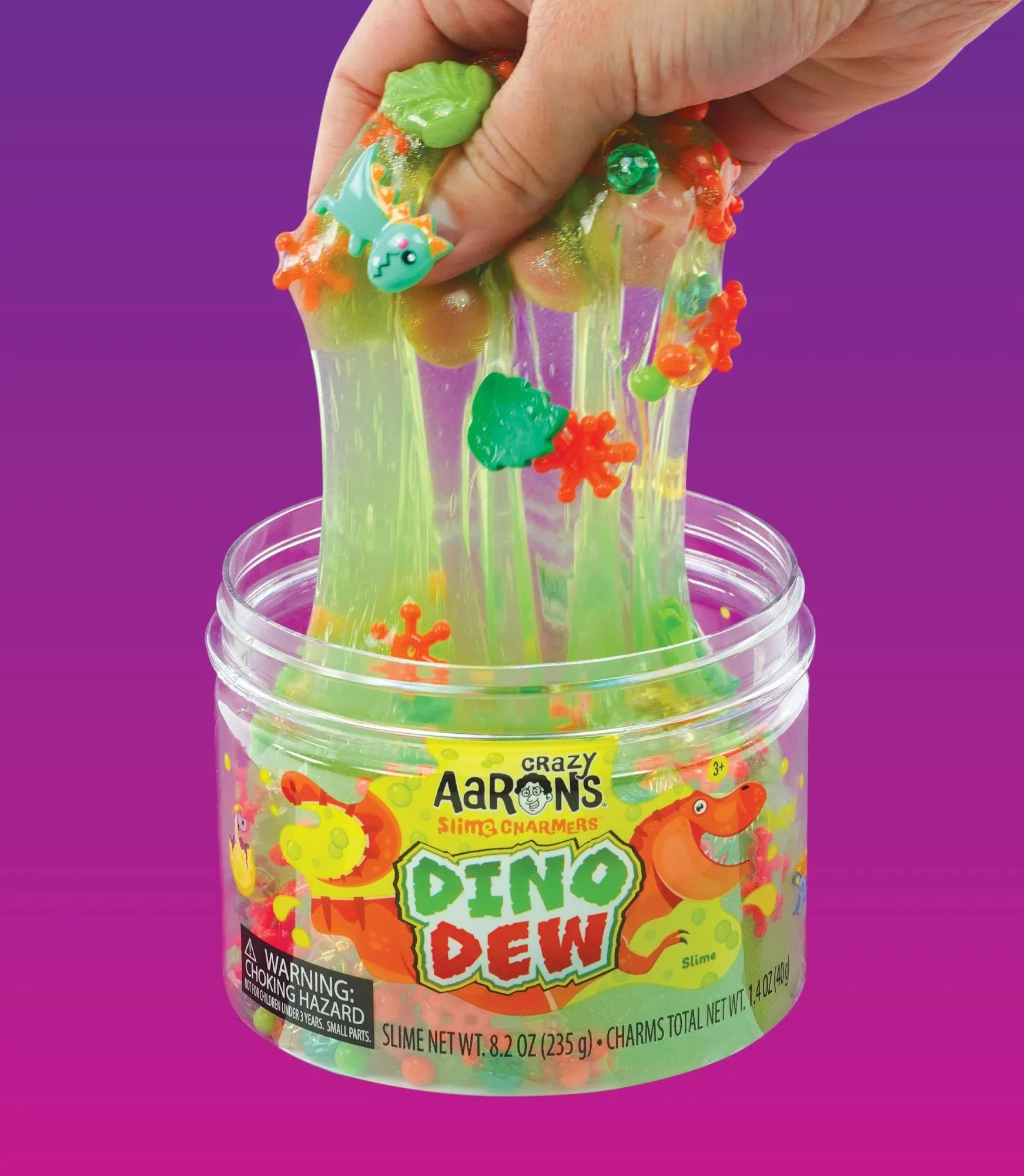 Crazy Aaron's® Slime Charmers™: Dino Dew