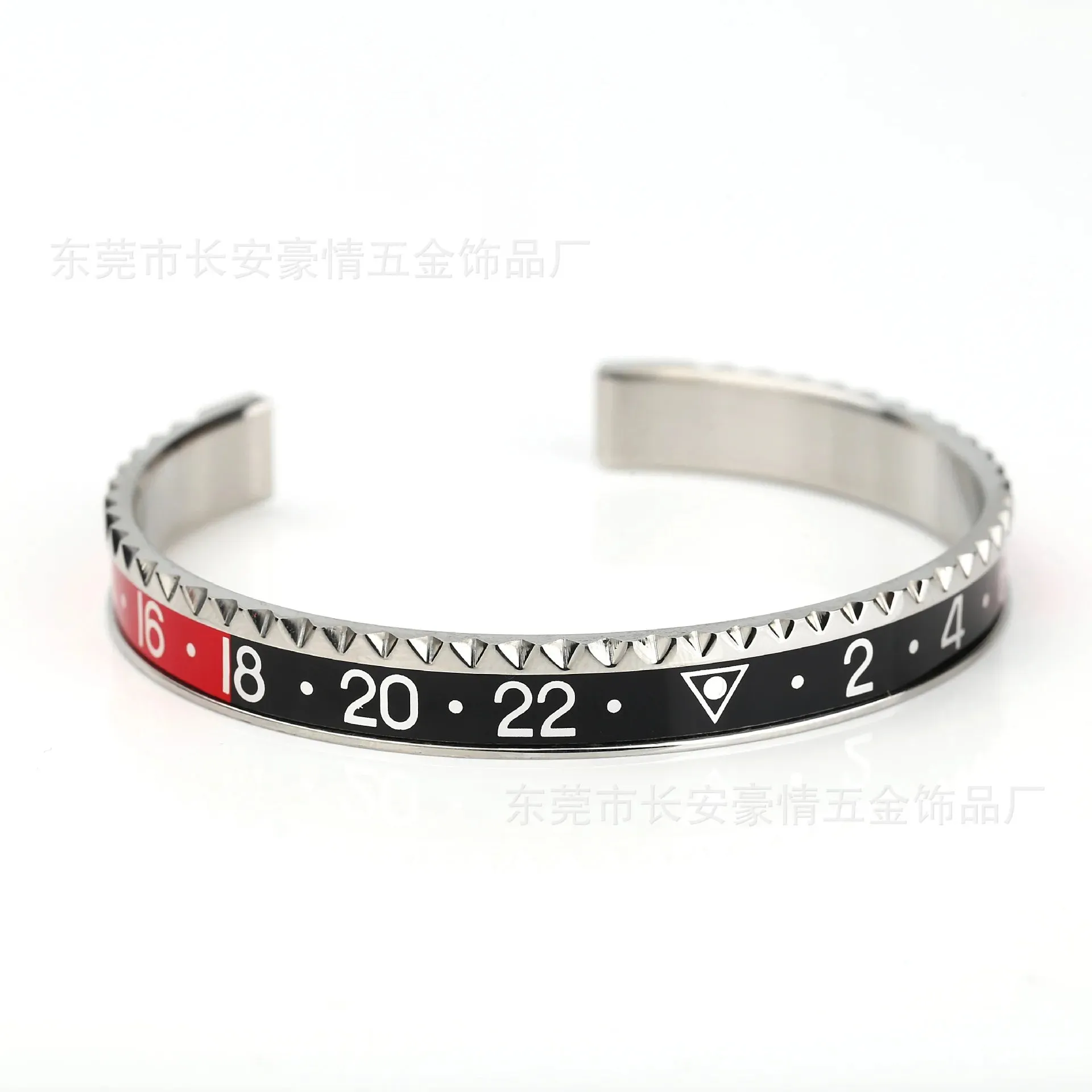 Fashion Trend Multicolor Dial Stainless Steel Speedometer Bracelet Unisex Bracelet Cuff Bracelet Bezel Luxury Jewelry Gift