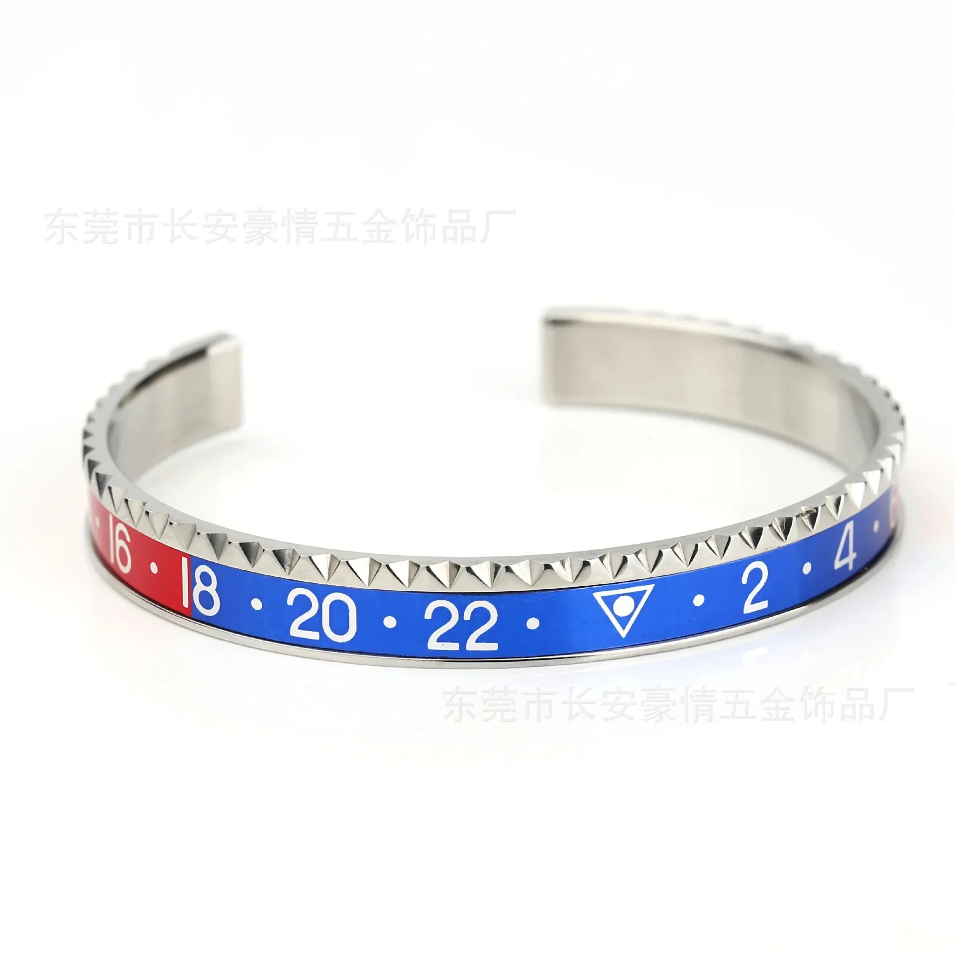 Fashion Trend Multicolor Dial Stainless Steel Speedometer Bracelet Unisex Bracelet Cuff Bracelet Bezel Luxury Jewelry Gift