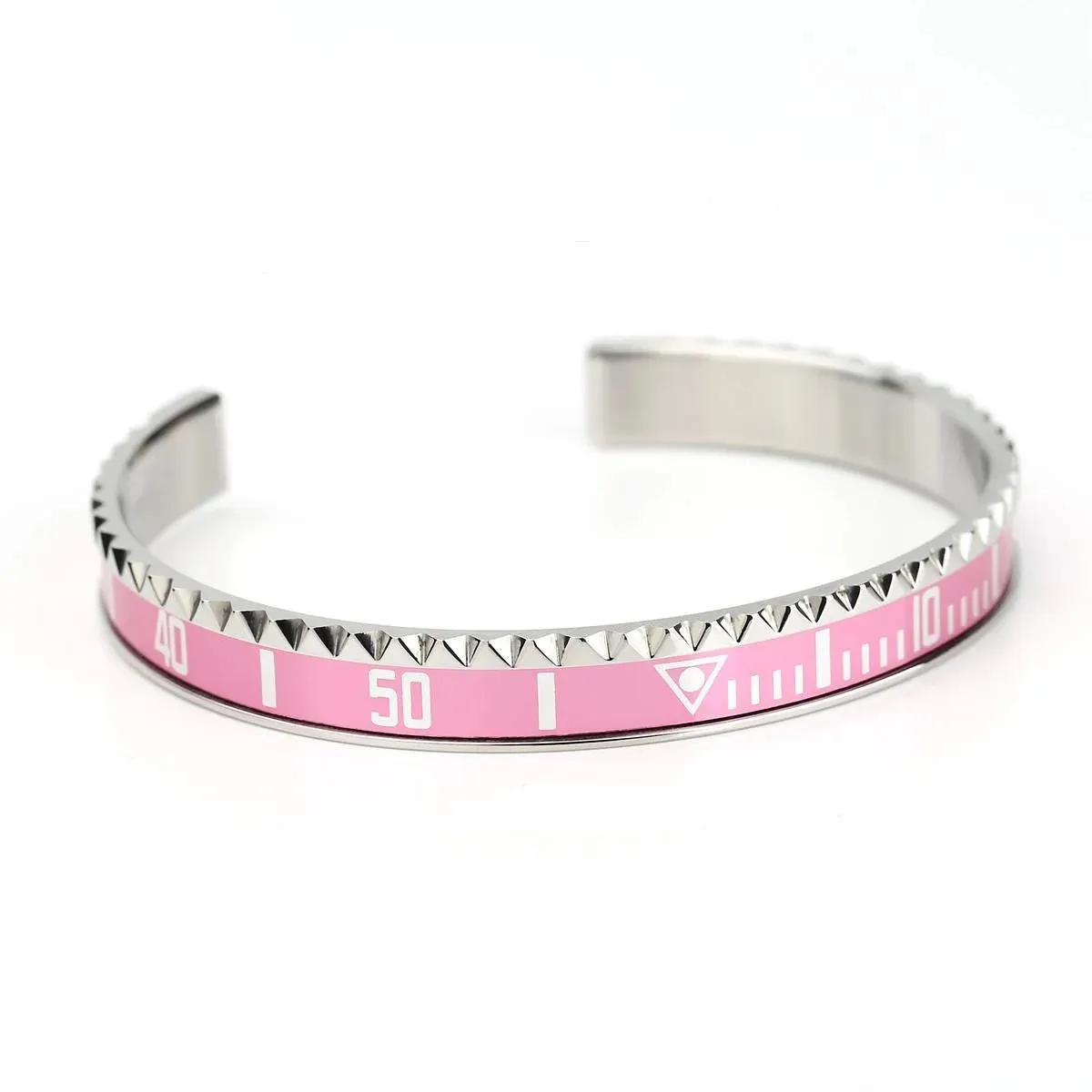 Fashion Trend Multicolor Dial Stainless Steel Speedometer Bracelet Unisex Bracelet Cuff Bracelet Bezel Luxury Jewelry Gift