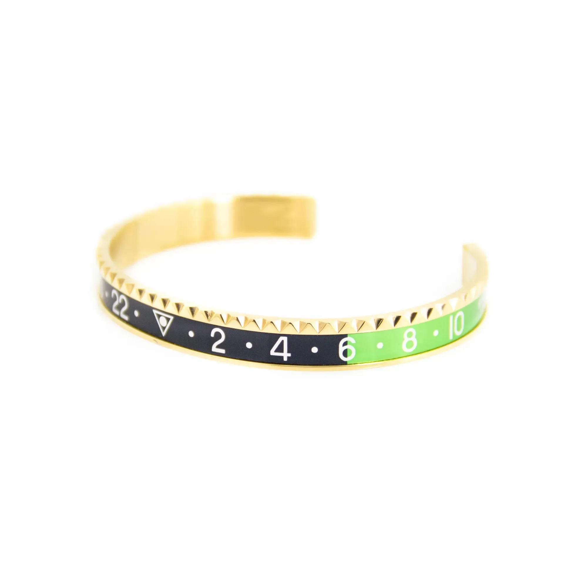 Fashion Trend Multicolor Dial Stainless Steel Speedometer Bracelet Unisex Bracelet Cuff Bracelet Bezel Luxury Jewelry Gift