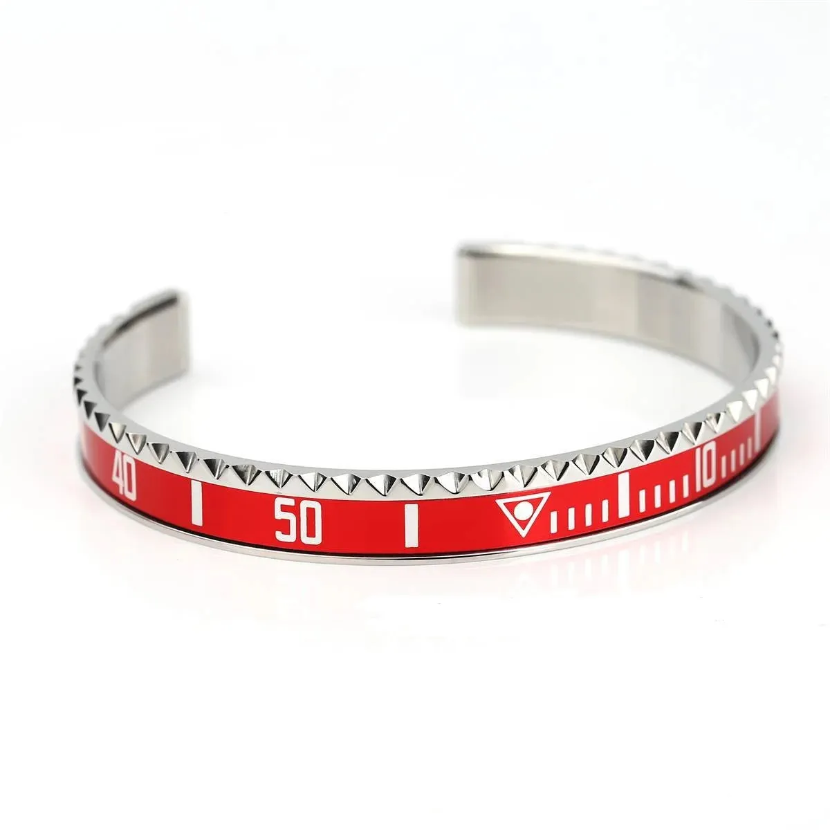 Fashion Trend Multicolor Dial Stainless Steel Speedometer Bracelet Unisex Bracelet Cuff Bracelet Bezel Luxury Jewelry Gift