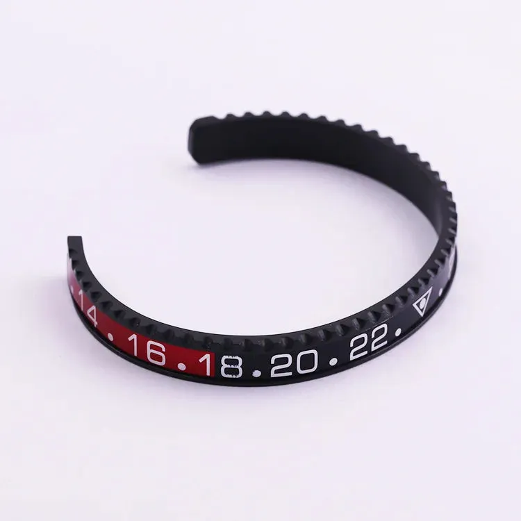 Fashion Trend Multicolor Dial Stainless Steel Speedometer Bracelet Unisex Bracelet Cuff Bracelet Bezel Luxury Jewelry Gift