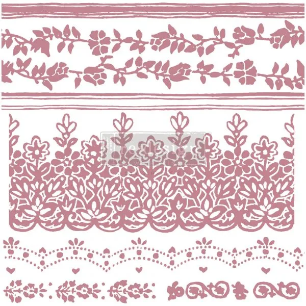 Floral Borders - Stamp