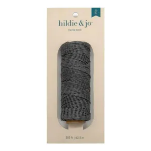 Hemp Cord Gray 205ft