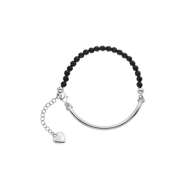 Hot Diamonds Festival Bracelet - Black Onyx