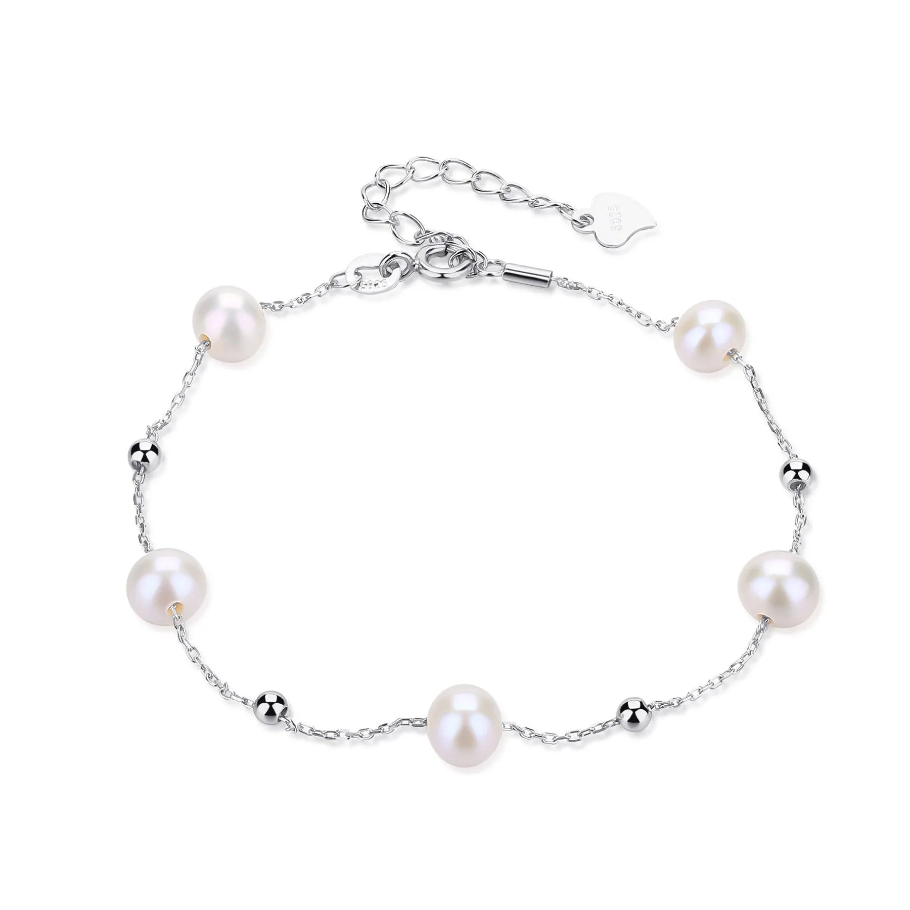 Jessica Pearl Necklace and Bracelet Set in Gold Vermeil or Silver