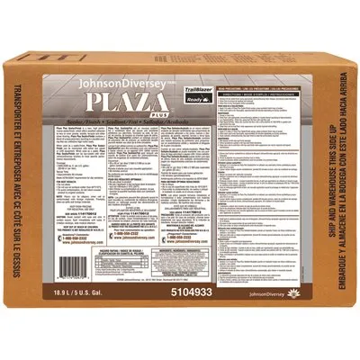 JWP5104933 Plaza Plus 640 oz. Hard Surface Sealer in Envirobox