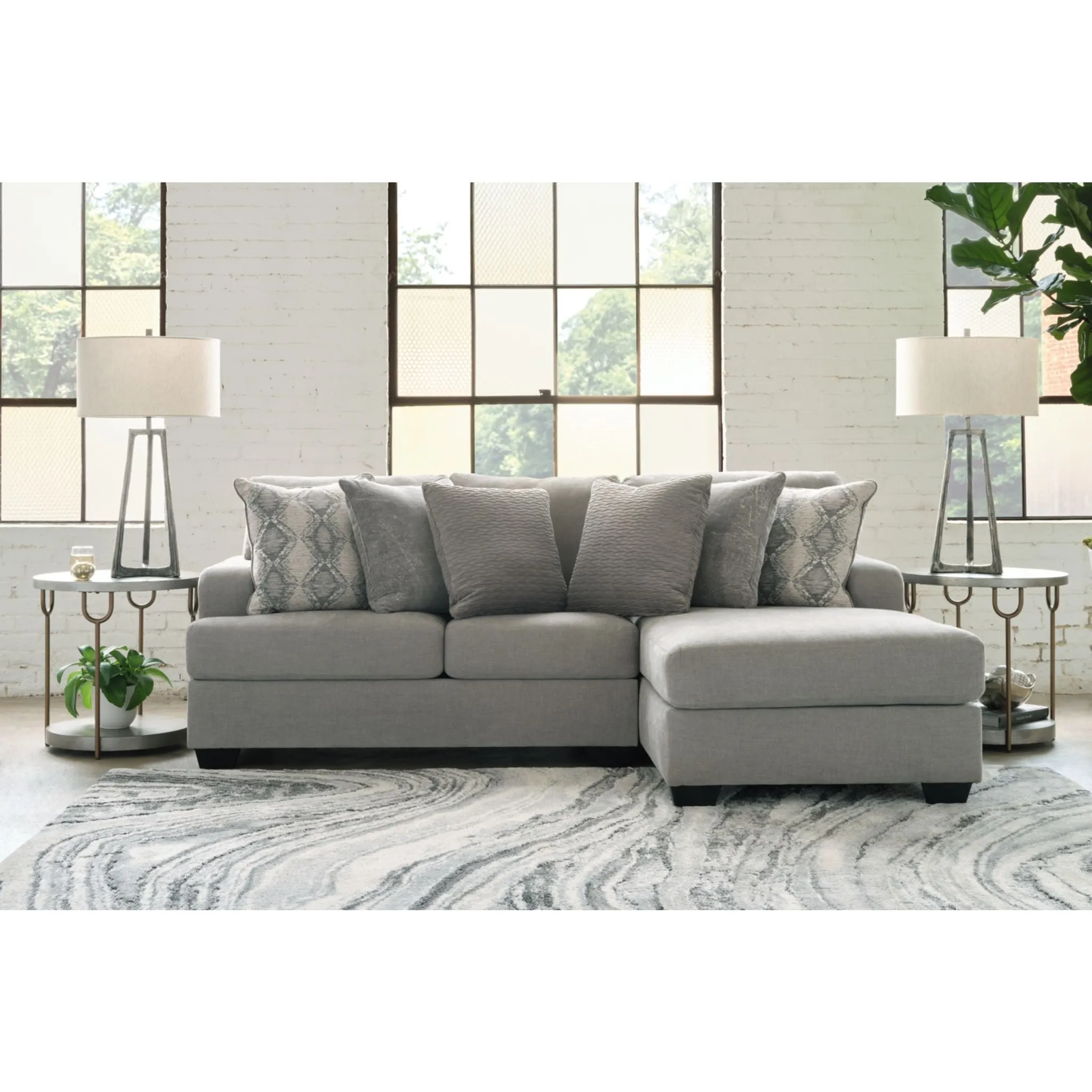 Keener-Exclusive 2 Piece Sofa Chaise