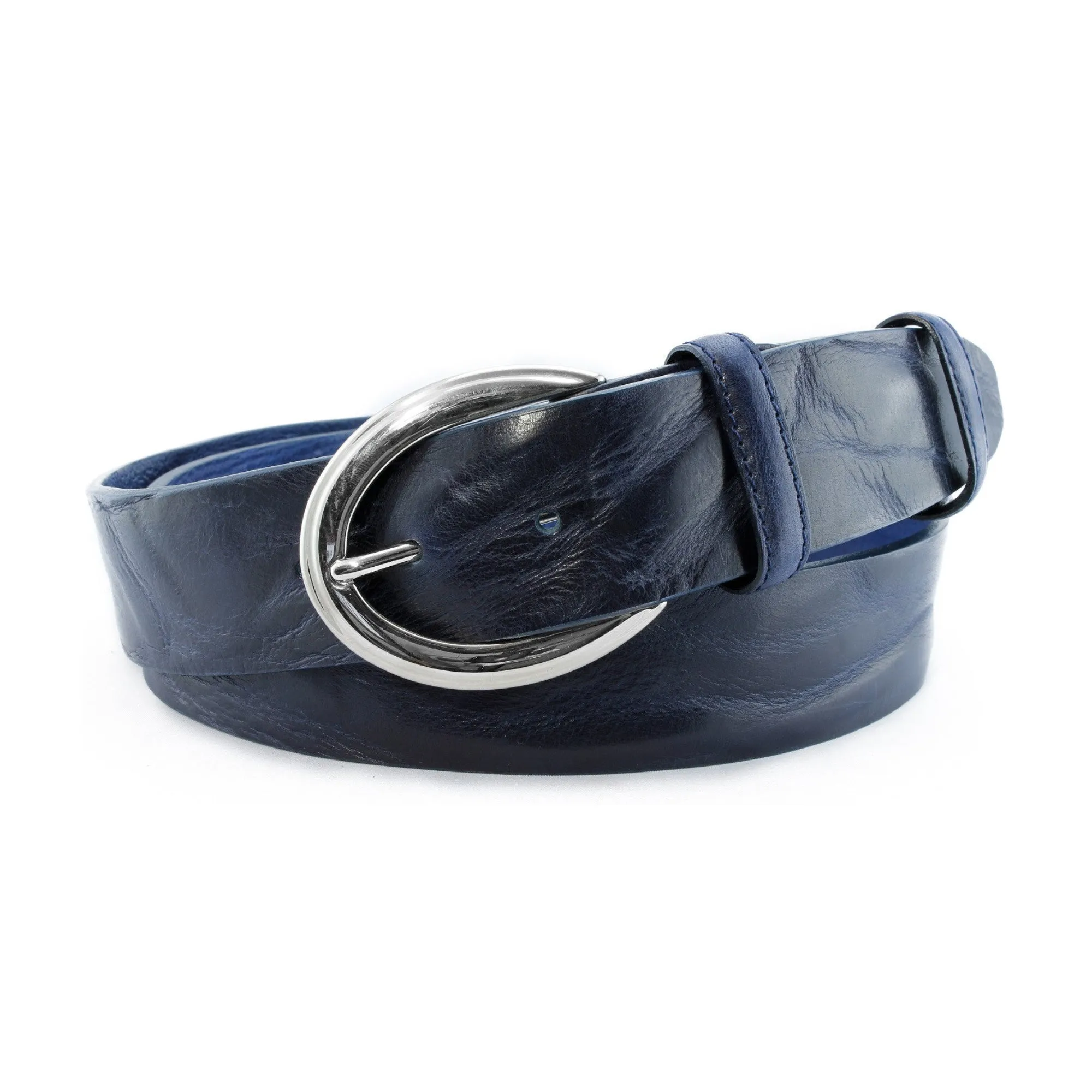 Midnight blue vintage feel belt