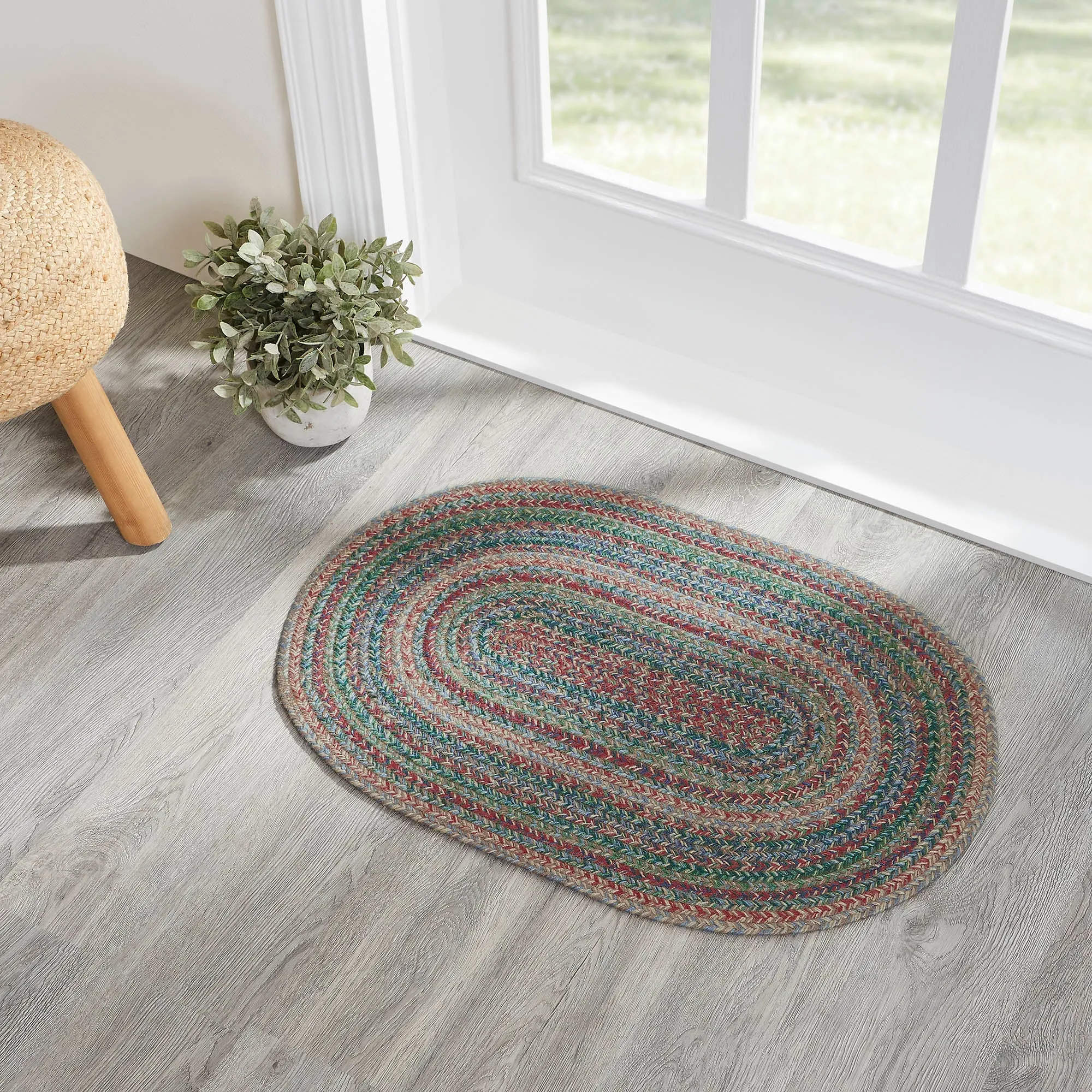 Multi Jute Rug Oval 20x30