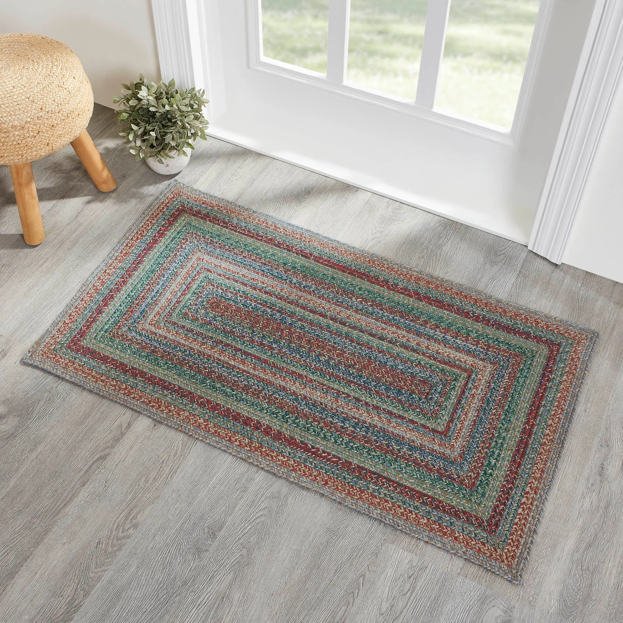 Multi Jute Rug Rect w/ Pad 27x48