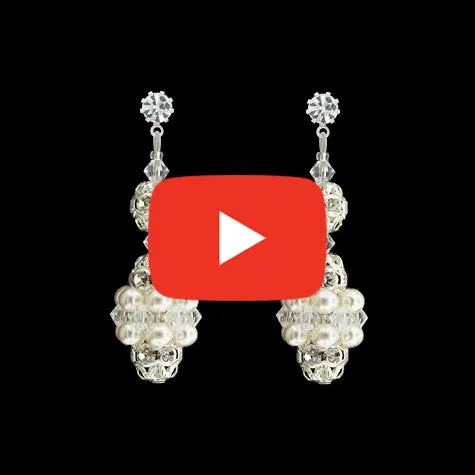 Pearl & Crystal Bridal Earrings