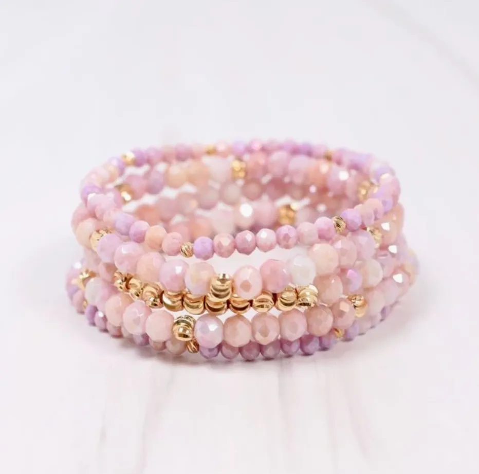 Ryleigh Bracelet Set in Lavender