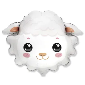 Sheep Head SuperShape Foil Balloon