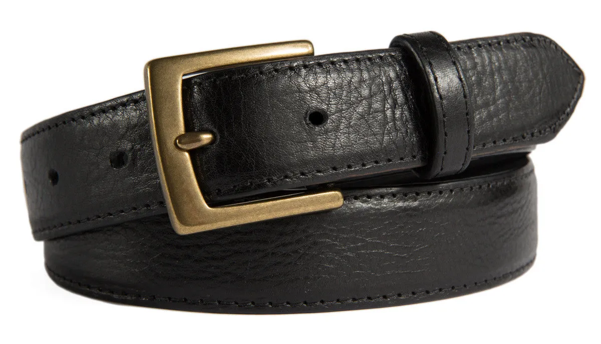 Signature Belt, (1.25") Antiqued Brass Buckle