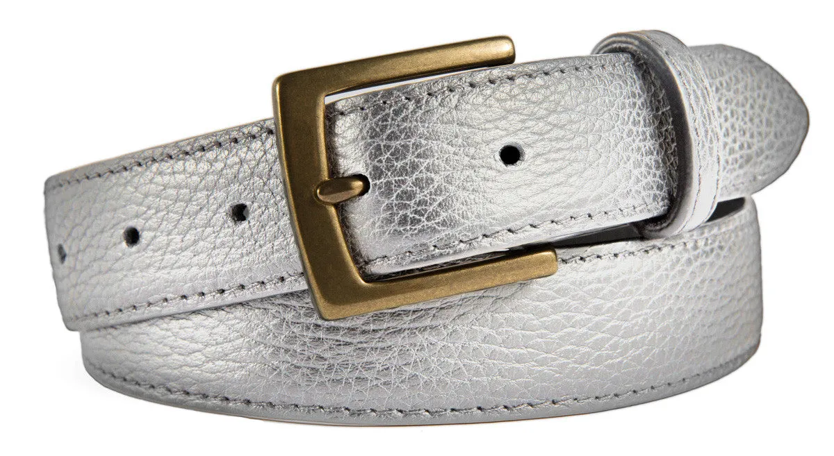 Signature Belt, (1.25") Antiqued Brass Buckle