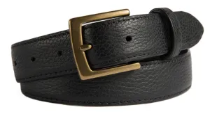 Signature Belt, (1.25") Antiqued Brass Buckle