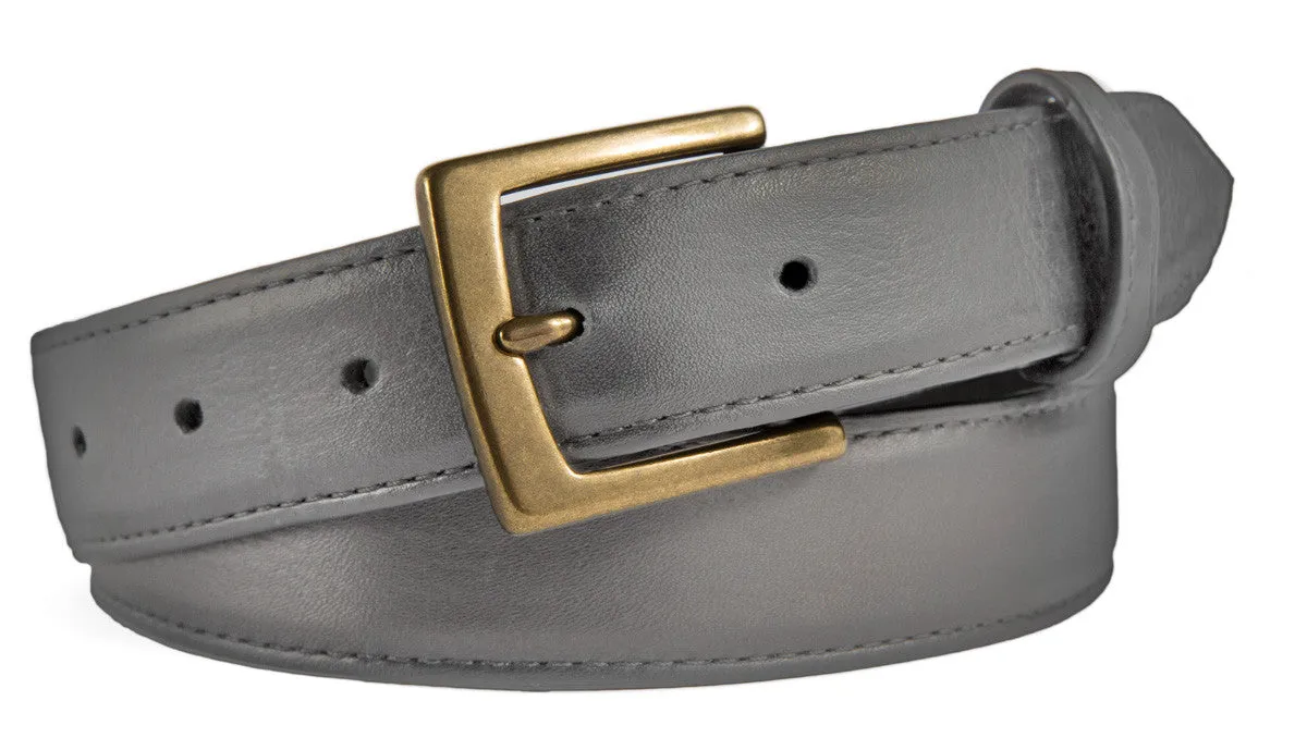 Signature Belt, (1.25") Antiqued Brass Buckle