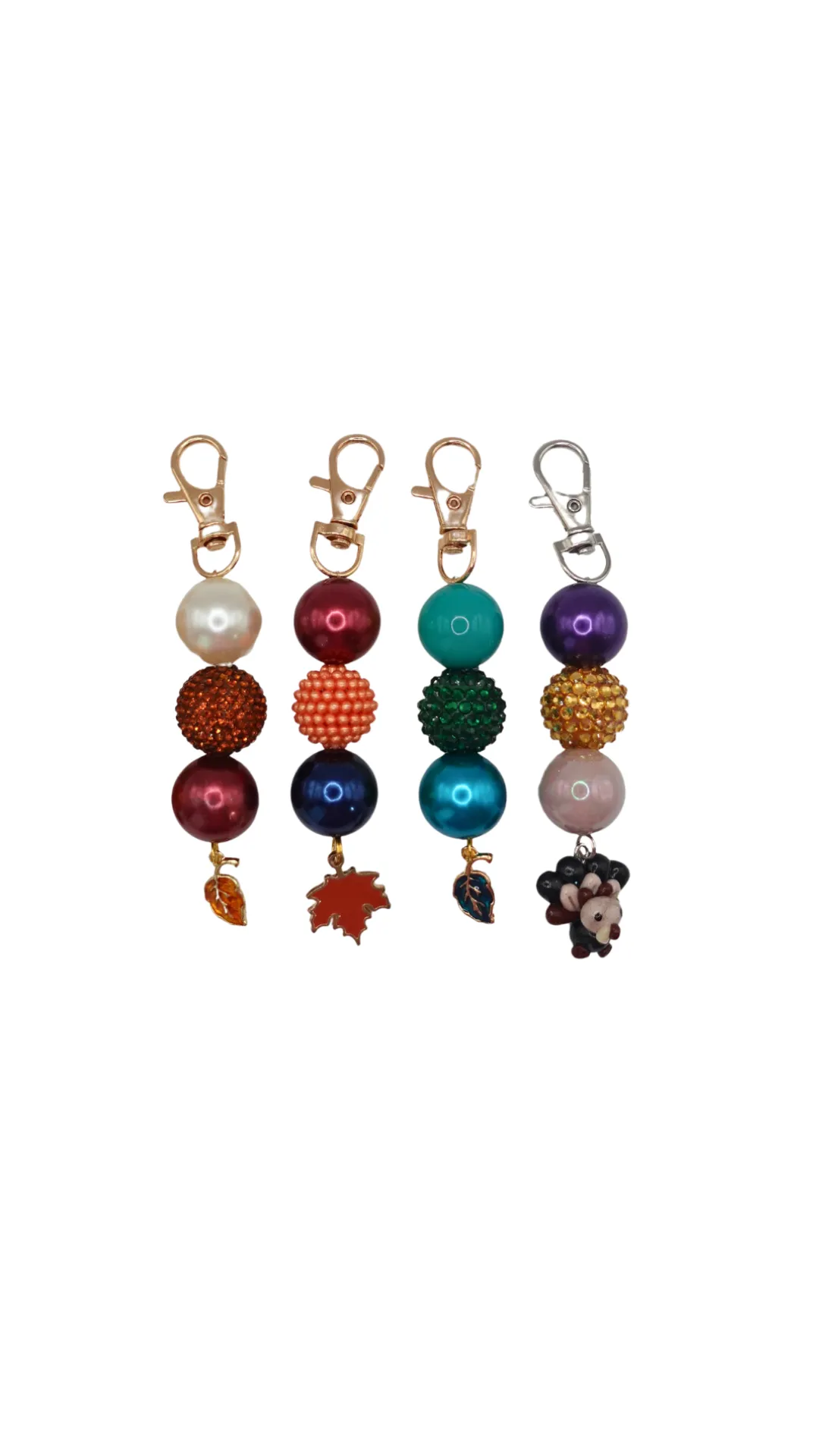 Thanksgiving Beaded Charms